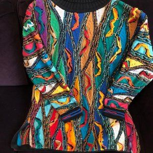 Vintage Coogi Australia Multi-Colored Sweater